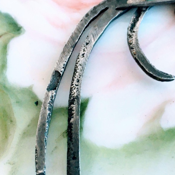 Antique Cast Sterling Huge Bird of Paradise Brooch - Picture 5 of 8